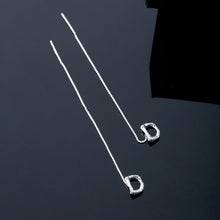 Charger l&#39;image dans la galerie, ✨Boucles d&#39;oreilles alphabet brillant-Lettre Boucle D&#39;oreille Ligne（1 pièce ）