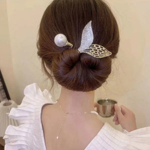 Elégante clé à cheveux paresseuse