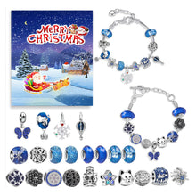 Charger l&#39;image dans la galerie, 👑Calendrier De Compte à Rebours 24 jours Bricolage Perlé Boîte Aveugle Cadeau De Noël Bracelet