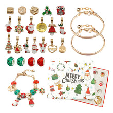 Charger l&#39;image dans la galerie, 👑Calendrier De Compte à Rebours 24 jours Bricolage Perlé Boîte Aveugle Cadeau De Noël Bracelet