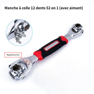 Clé à douille universelle 52 en 1