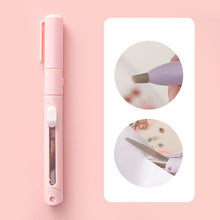 Charger l&#39;image dans la galerie, Mini ciseaux à stylo pliant couteau à graver pour enfants