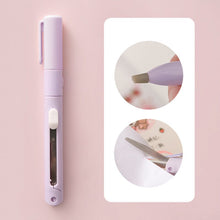 Charger l&#39;image dans la galerie, Mini ciseaux à stylo pliant couteau à graver pour enfants