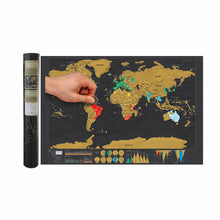 Charger l&#39;image dans la galerie, Carte du monde à gratter