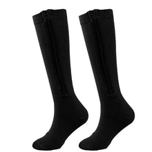 Charger l&#39;image dans la galerie, Chaussettes de compression à fermeture éclair et à élastique