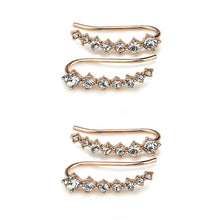 Charger l&#39;image dans la galerie, Clous d&#39;oreilles diamant sept étoiles