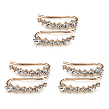 Charger l&#39;image dans la galerie, Clous d&#39;oreilles diamant sept étoiles