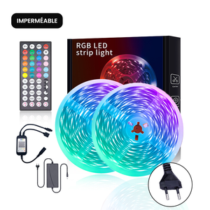 Bande lumineuse de musique à commande vocale Bluetooth intelligente
