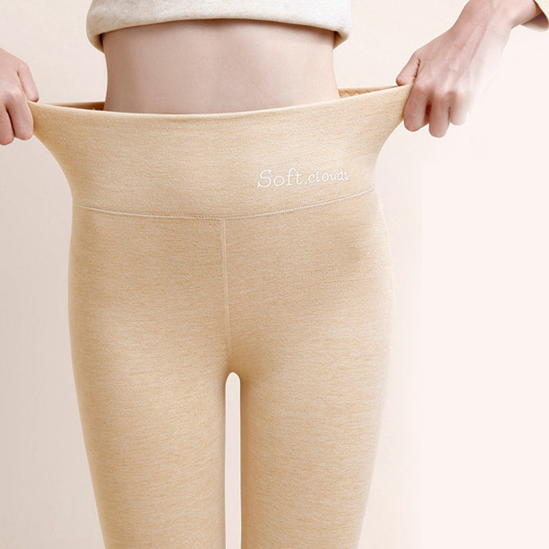 Pantalon cache-ventre en soie