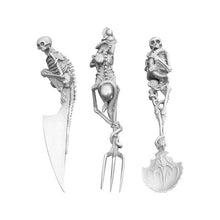 Charger l&#39;image dans la galerie, Vaisselle squelette pour Halloween