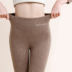 Pantalon cache-ventre en soie