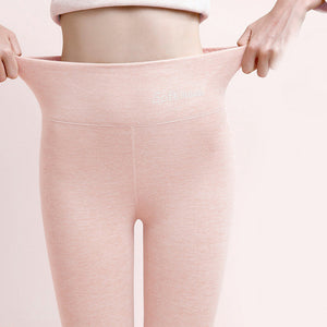 Pantalon cache-ventre en soie