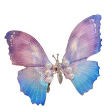 Charger l&#39;image dans la galerie, Pince à cheveux de papillon de couleur dégradée