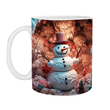 Charger l&#39;image dans la galerie, Tasse gonflée de chocolat chaud de Noël en 3D