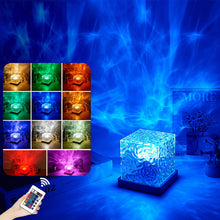 Charger l&#39;image dans la galerie, Lampe d&#39;ambiance à projection dynamique de vagues d&#39;eau
