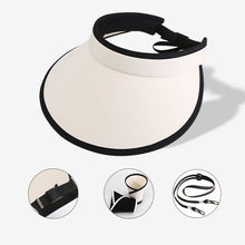 Charger l&#39;image dans la galerie, Chapeau de soleil pliable à large bord