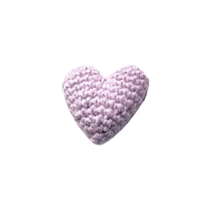 Petit cadeau en forme de coeur crocheté Pochettes