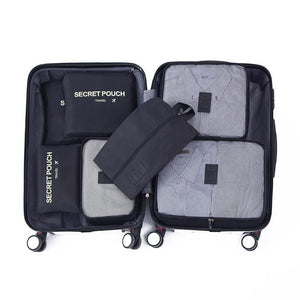 Ensemble organisateur de voyage 7 pièces