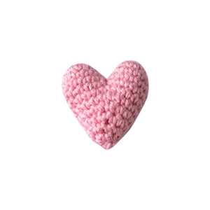 Petit cadeau en forme de coeur crocheté Pochettes