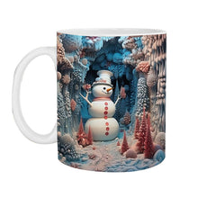 Charger l&#39;image dans la galerie, Tasse gonflée de chocolat chaud de Noël en 3D
