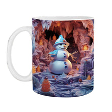 Charger l&#39;image dans la galerie, Tasse gonflée de chocolat chaud de Noël en 3D