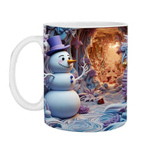 Charger l&#39;image dans la galerie, Tasse gonflée de chocolat chaud de Noël en 3D