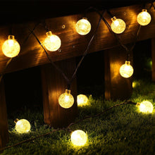 Charger l&#39;image dans la galerie, Guirlande Lumineuse Solaire Boule de Cristal