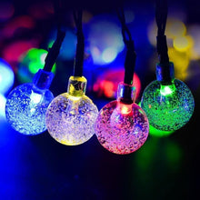 Charger l&#39;image dans la galerie, Guirlande Lumineuse Solaire Boule de Cristal