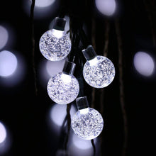 Charger l&#39;image dans la galerie, Guirlande Lumineuse Solaire Boule de Cristal