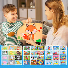 Charger l&#39;image dans la galerie, Autocollants Faits à La Main d&#39;Animaux de Bricolage pour Enfants