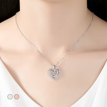 Charger l&#39;image dans la galerie, Collier Coeurs Entrelacés