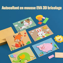 Charger l&#39;image dans la galerie, Autocollants Faits à La Main d&#39;Animaux de Bricolage pour Enfants