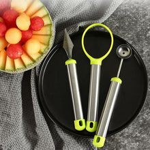 Charger l&#39;image dans la galerie, Ensemble de trois pièces pour creuser des fruits