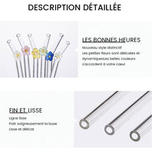 Charger l&#39;image dans la galerie, Pailles en Verre Teinté