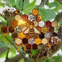 Charger l&#39;image dans la galerie, Ornement de plaque de porte en forme d&#39;abeille