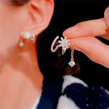 Charger l&#39;image dans la galerie, Boucles d&#39;oreilles étoile à huit branches