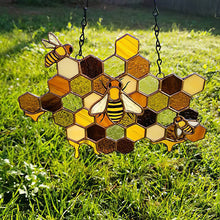 Charger l&#39;image dans la galerie, Ornement de plaque de porte en forme d&#39;abeille