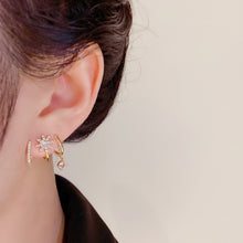 Charger l&#39;image dans la galerie, Boucles d&#39;oreilles étoile à huit branches