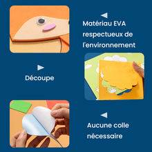 Charger l&#39;image dans la galerie, Autocollants Faits à La Main d&#39;Animaux de Bricolage pour Enfants