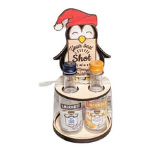 Charger l&#39;image dans la galerie, Mini porte-bouteilles d&#39;alcool de Noël