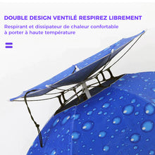 Charger l&#39;image dans la galerie, Chapeau Parapluie Extérieur Double Couche