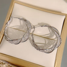 Charger l&#39;image dans la galerie, Boucles d&#39;Oreilles Torsadées à la Mode