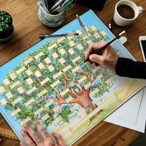 Diagramme De Généalogie De L'arbre Généalogique