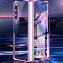 Charger l&#39;image dans la galerie, Étui de téléphone double face en verre trempé magnétique pour Samsung