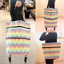 Charger l&#39;image dans la galerie, Sac à Provisions Pliant avec Roues