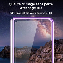 Charger l&#39;image dans la galerie, Étui de téléphone double face en verre trempé magnétique pour Samsung