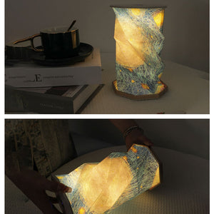 Lampe à livres rotative
