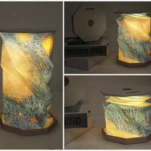 Lampe à livres rotative