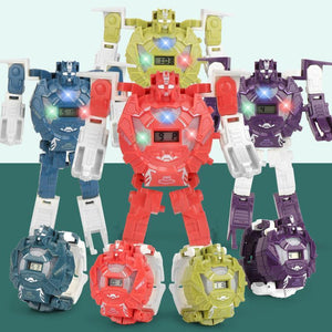 Montre de Robot Déformable Intéressante pour Enfants