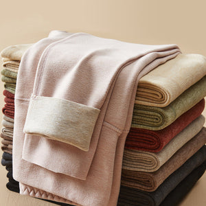 Pantalon cache-ventre en soie